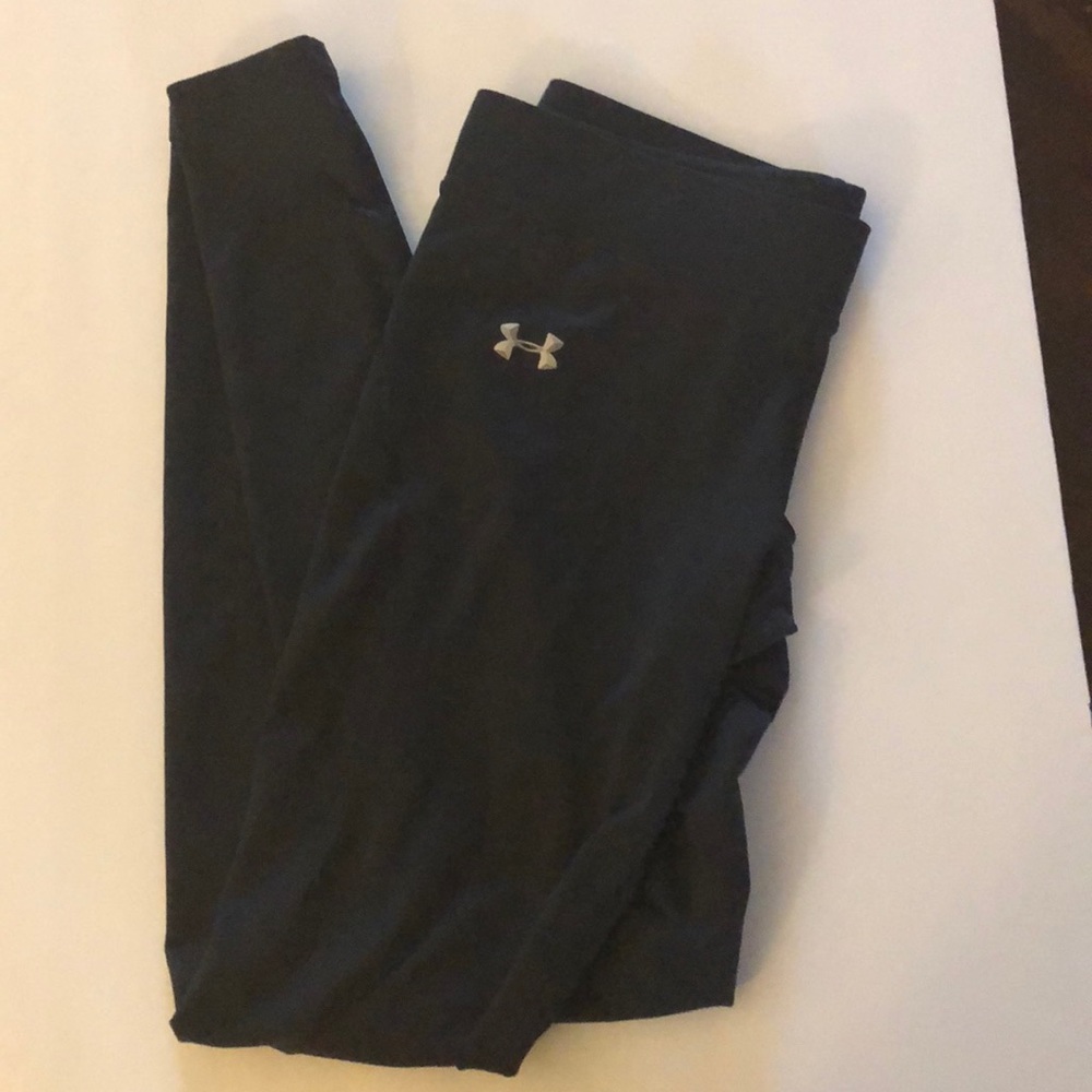 Under Armour Medium Black Yoga Pants 1215969